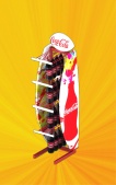 Prezentační stojan Coca Cola